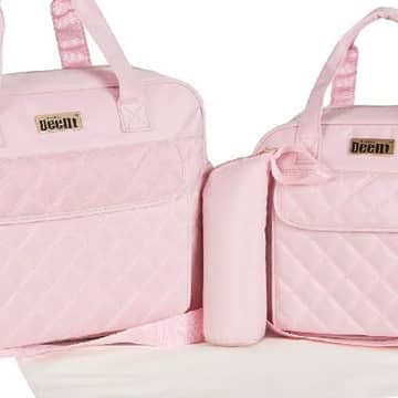 Sac en langé 2PC Rose